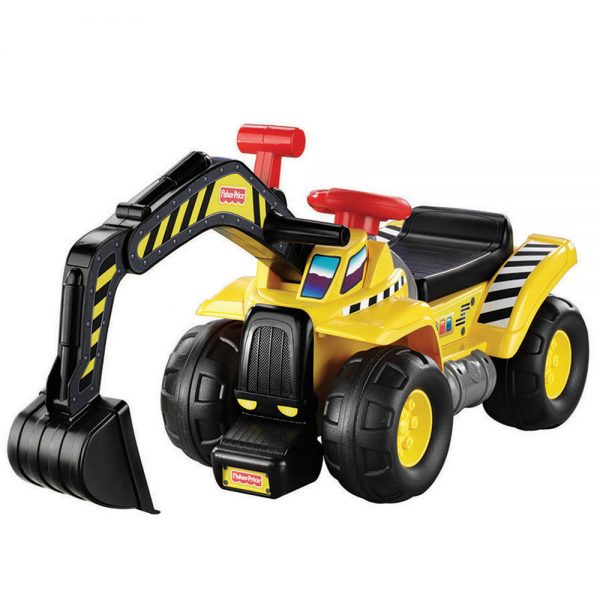 Fisher-Price Big Action Dig N' Ride-On with Crane