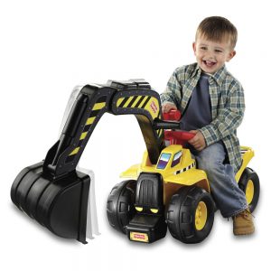 Fisher-Price Big Action Dig N' Ride-On with Crane