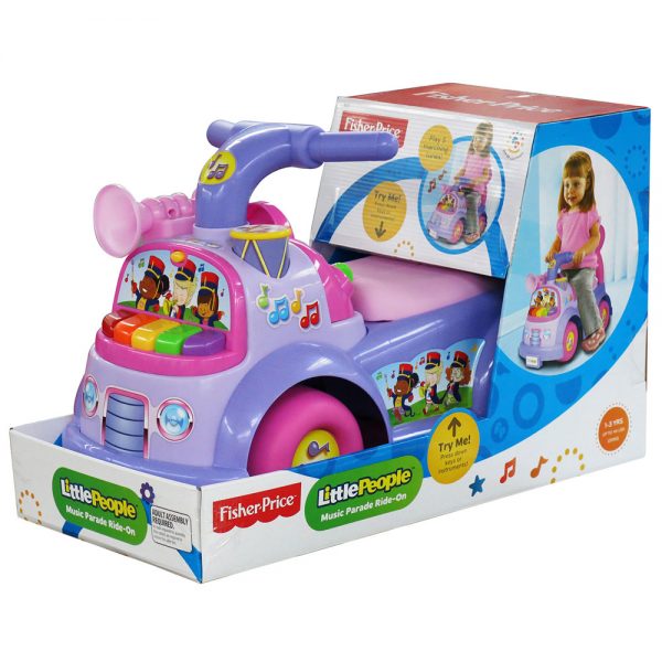 Fisher Price Music Parade Ride-on Purple